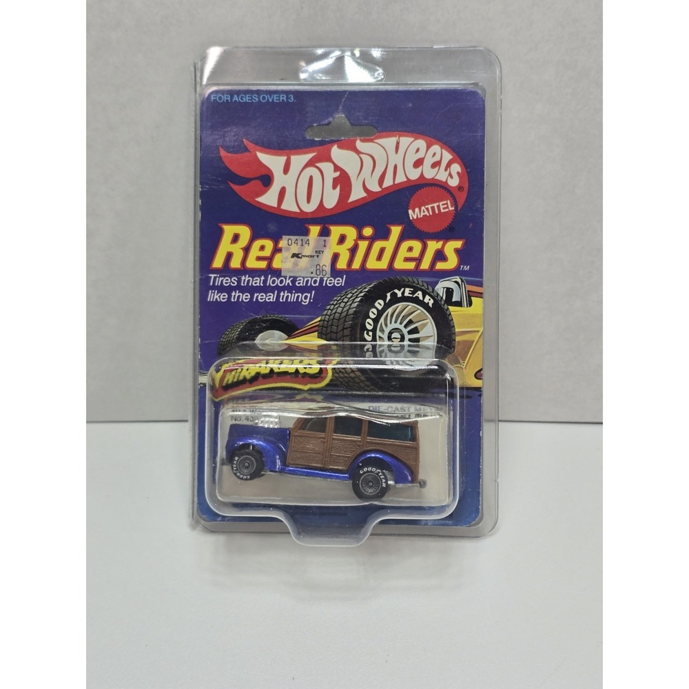 Hot Wheels 4351 Real Riders Hi Rakers 40's Woodie
